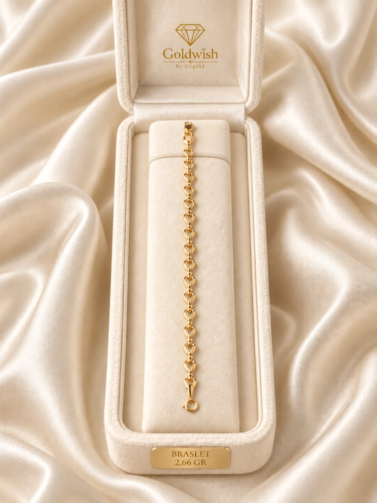 Золотой браслет GOLDWISH «Royal Chain» — 585 проба, вес 2,66 г, размер 18–21 - 