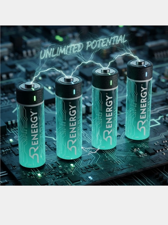 5R ENERGY ALKALINE barmoq batareyalari, АAA o‘lchamda, 4 dona - 