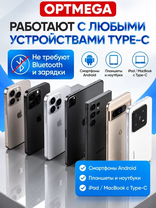IPhone uchun simli quloqchinlar, (Pop-UP) mikrofon bilan, Lightning, Type-c,3.5mm Aux