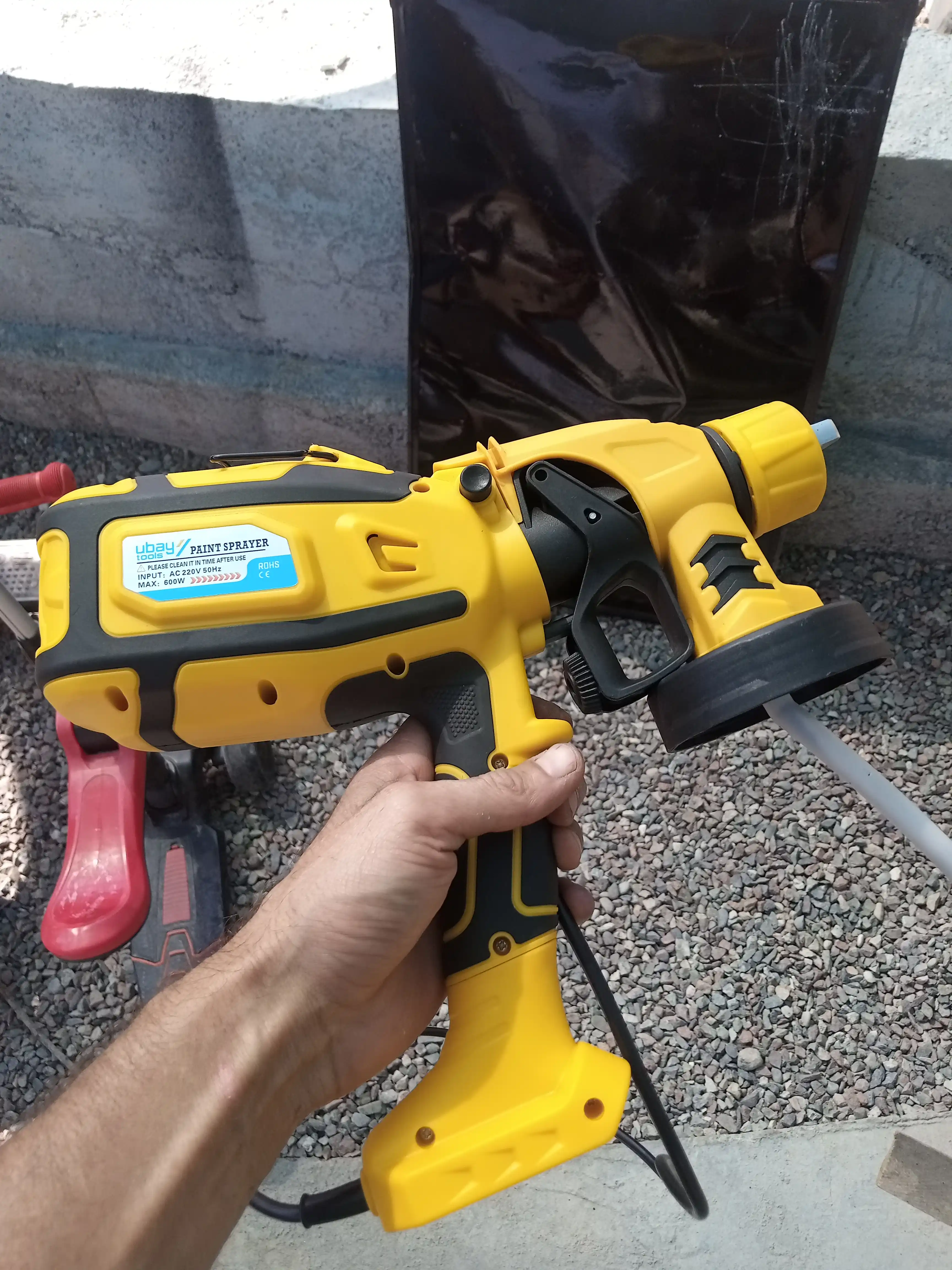 Elektr kraskopult Ubay UB-8000, 1400 ml bak sig'imi, Kraskopult, Elektr Kraskopult,