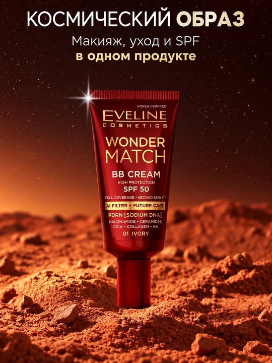 WONDER MATCH yuz uchun bb-krem SPF50 04 BEIGE