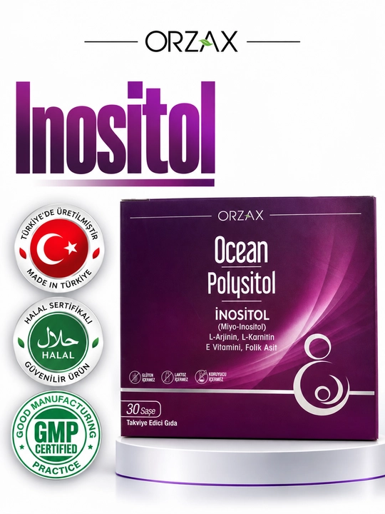 Ocean Inozitol— Polysitol , gormonal balans va fertilitet uchun, №30, Halol - 