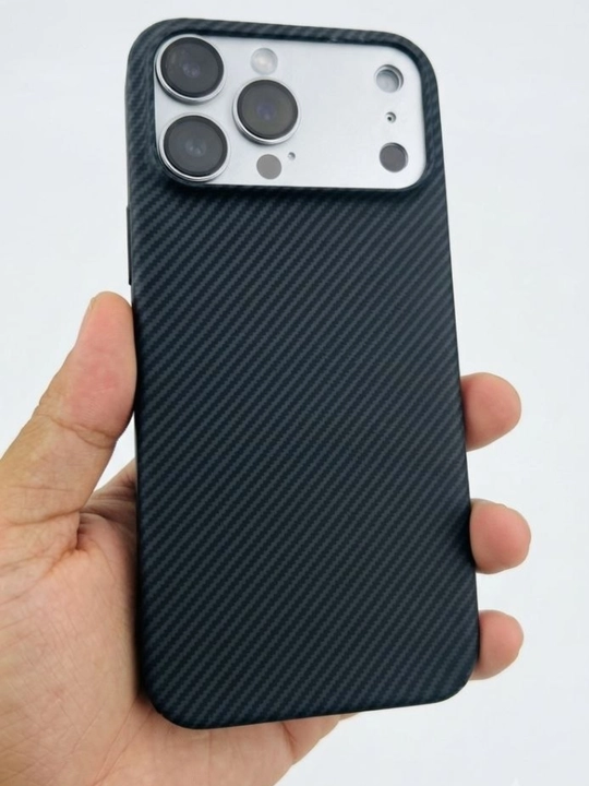 Karbon chexol iPhone 13,14,15,16,17,PRO,Pro Max uchun,qattiq