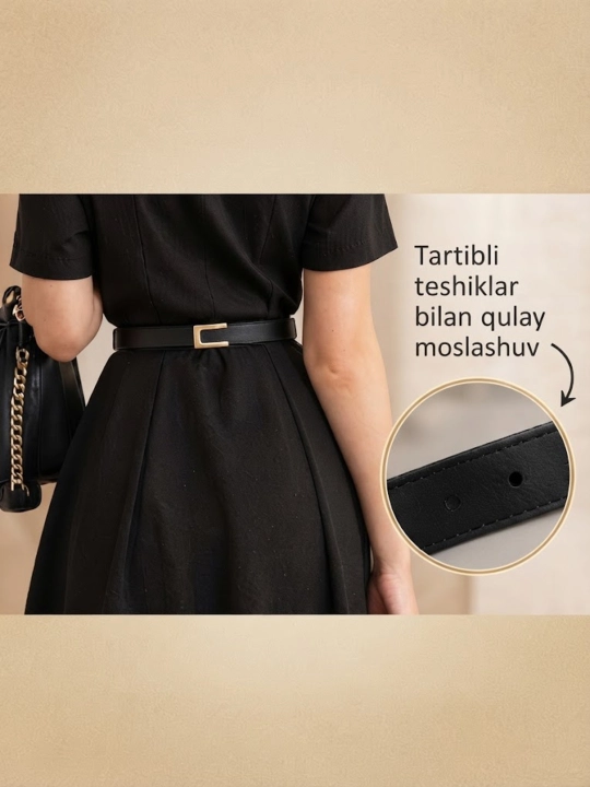 Ayollar va qizlar uchun zamonaviy va nafis kamarlar