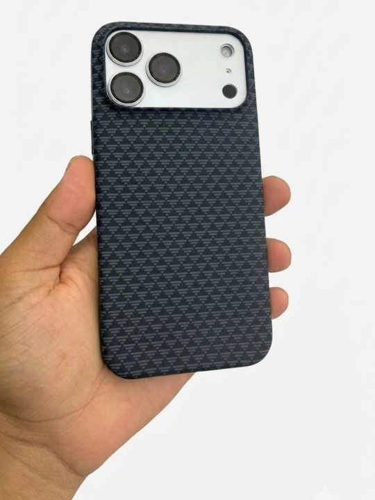Карбоновый чехол для iPhone 13, 14, 15, 16, 17, PRO, Pro Max, жесткий - 