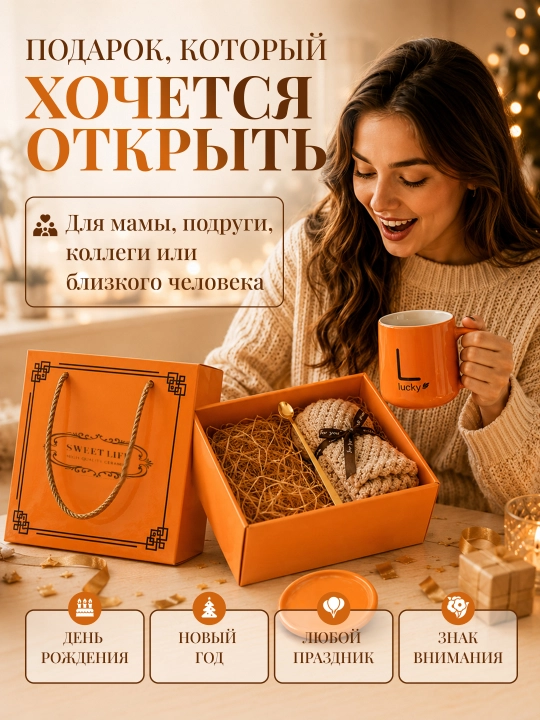 Qutidagi sovg‘a to‘plami, o‘qituvchi, ona, ota, qiz, yigit, buvi uchun sovg‘a