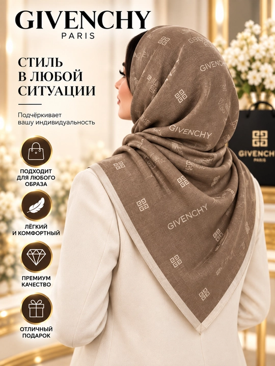 Женский шарф-платок Givenchy