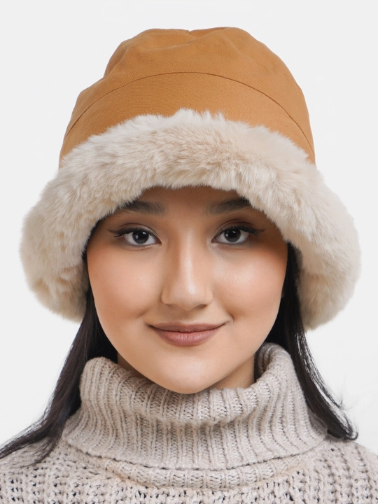 Extraordal Plus Бархатная женская шапка с искусственным мехом 56–58 см