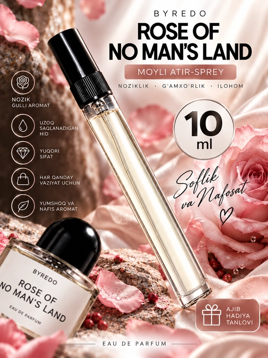 Отличные духи для осенне-зимнего сезона для женщин, Rose of No Man's Land, Швейцария