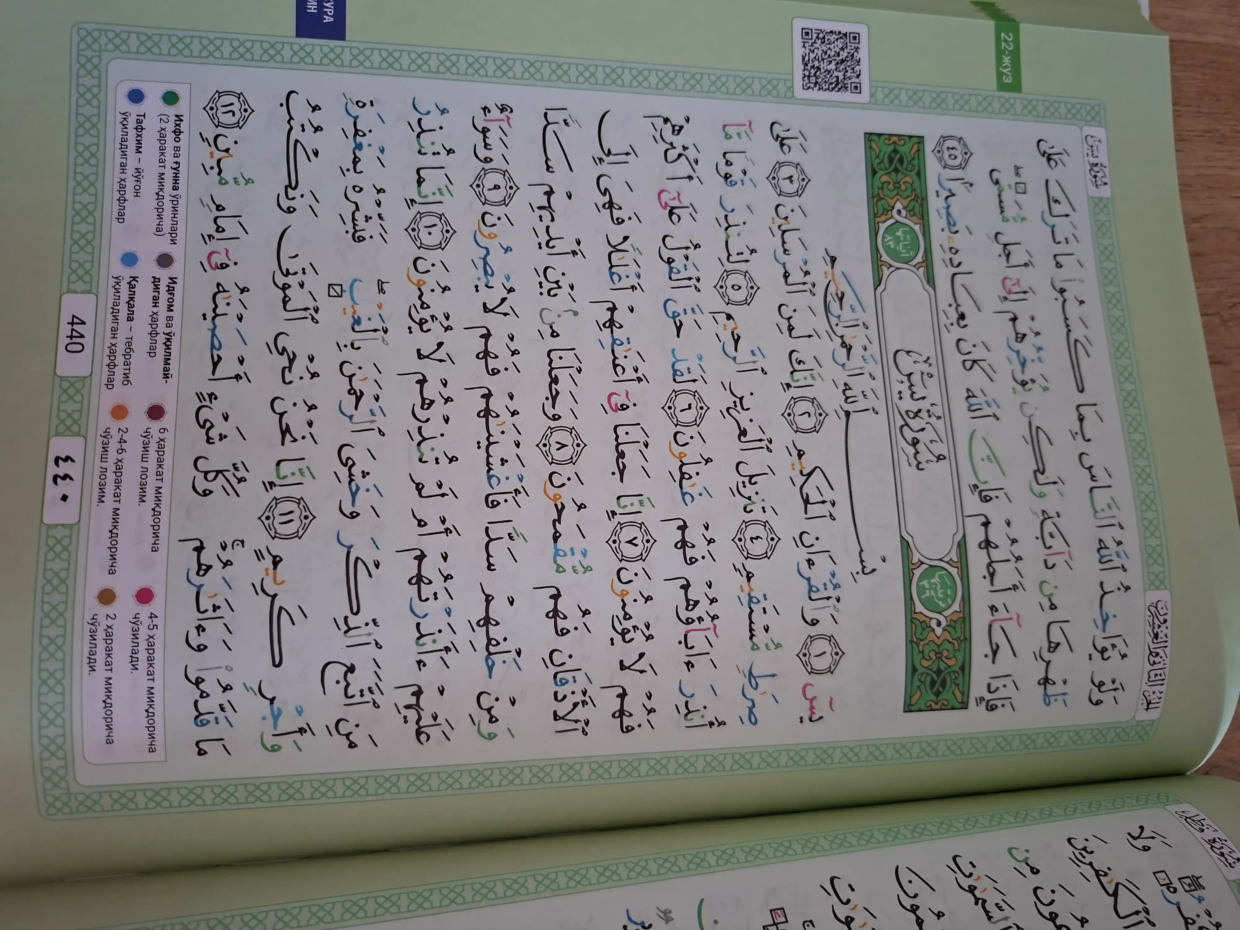 Tajvidli Mus’haf Qur’on, Premium Nashr, Katta Hajmli, 25x35