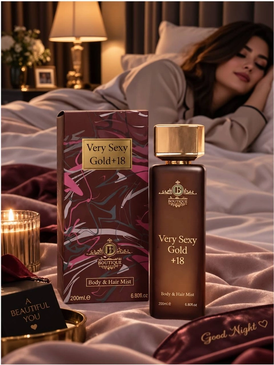 Feromon Sprey Soch uchun — BOUTIQUE 200 ml Jozibador va Uzoq Saqlanuvchi Xushbo‘y Hid