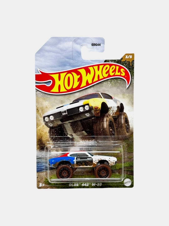 Hot Wheels машинка металлическая внедорожник, коллекционная модель 1:64, от 3 лет - 