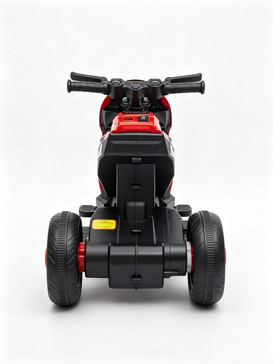 Bolalar elektr mototsikli, 2 motorli, 6V 4Ah akkumulyator, musiqa va chiroqlar, 1–6 yosh