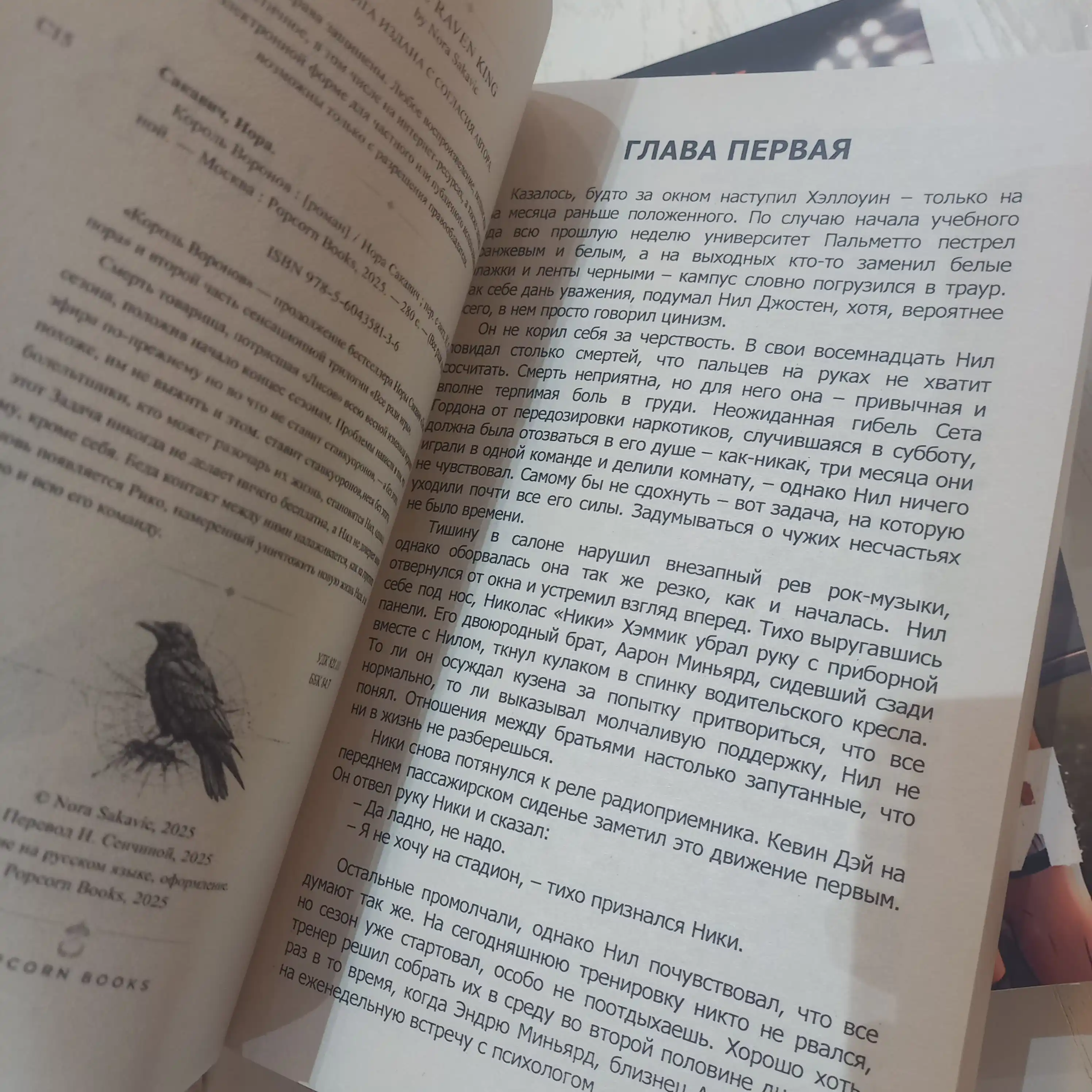 Лисья нора, Король Воронов, Свита Короля, Солнечный корт, Золотой ворон:  Нора Сакавич