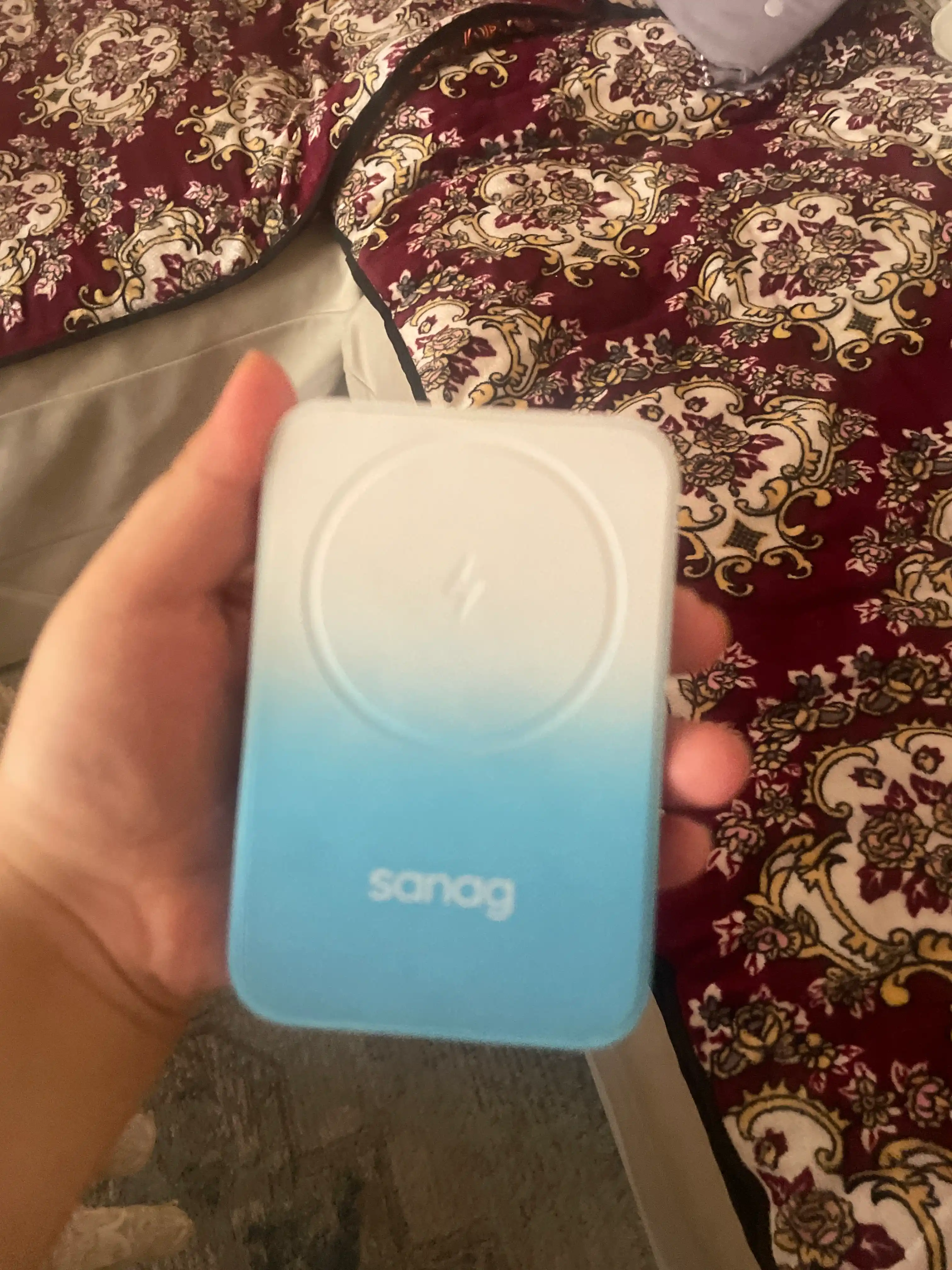 Power Bank Sanag K67 5000mAh, беспроводная зарядка MagSafe 15W, быстрая зарядка PD 20W