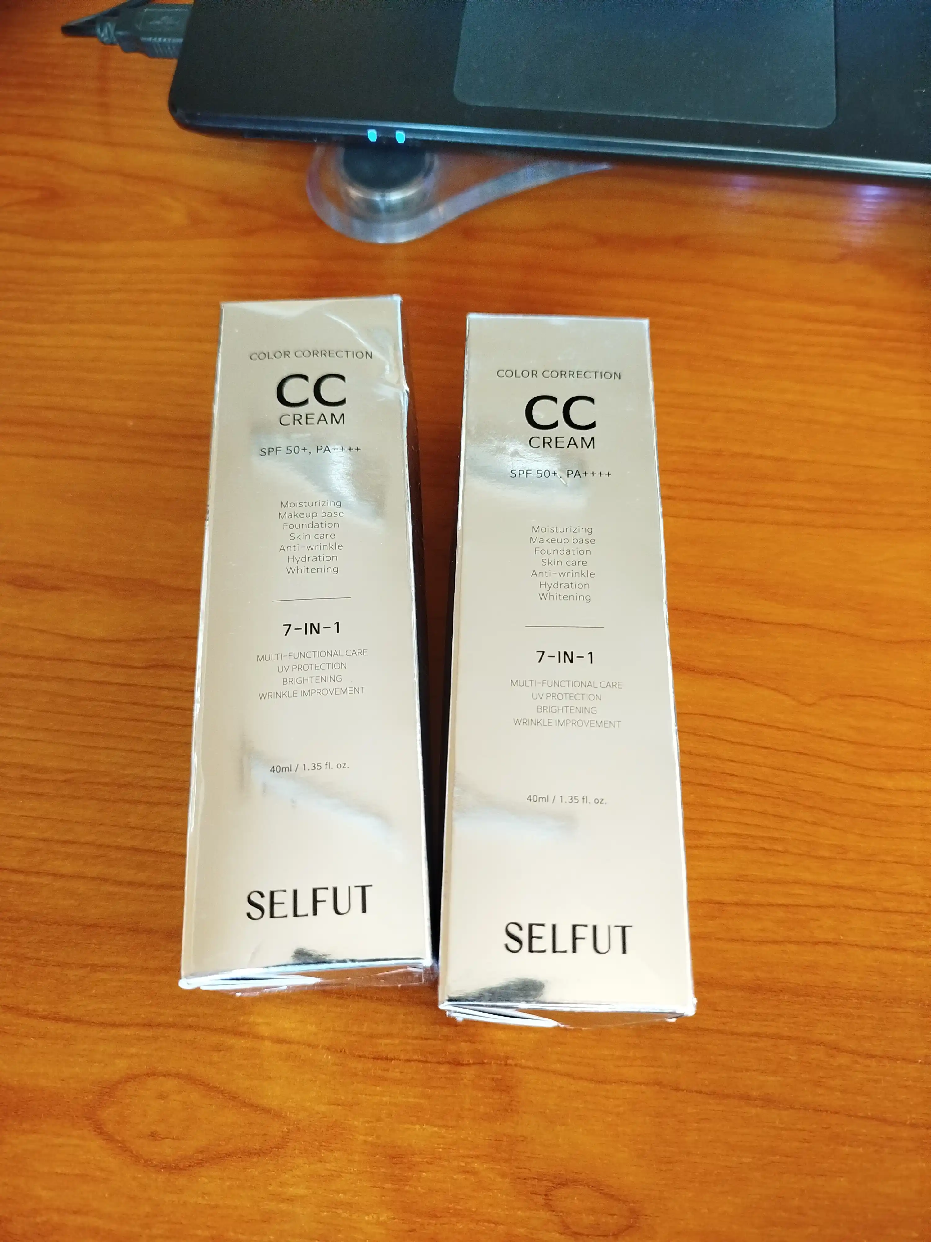 SELFUT CC Cream 7-в-1 SPF 50+ PA++++ , тональный крем и солнцезащитный крем