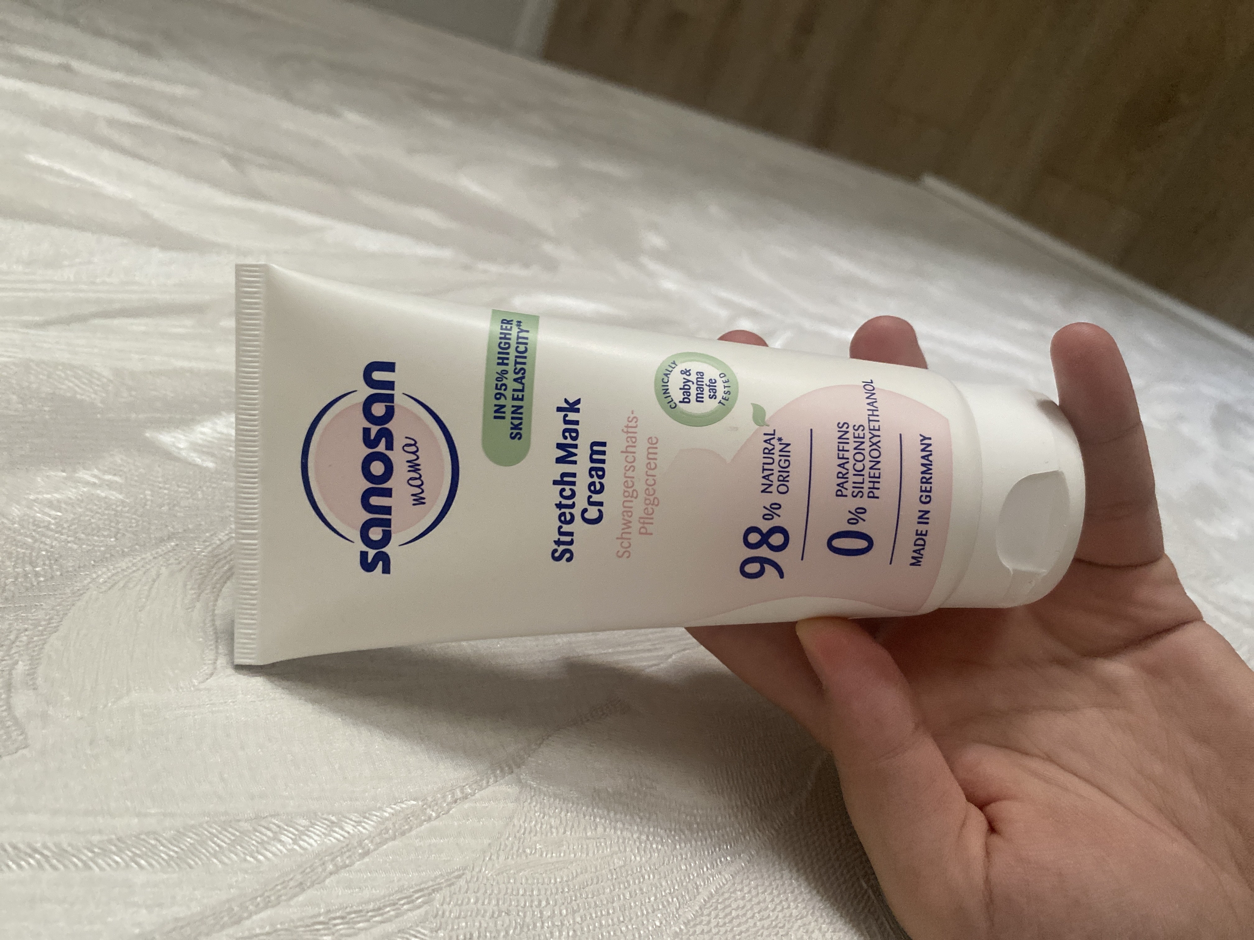 Крем для тела Sanosan Mama Anti-Stretch Mark против растяжек, 175 мл