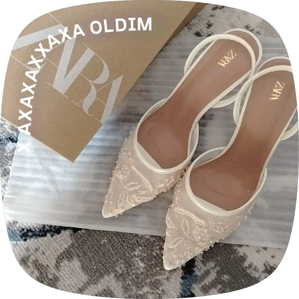 ZARA, zamonaviy uslubdagi tufli, ayollar oyoq kiyimi, qulay poyabzal