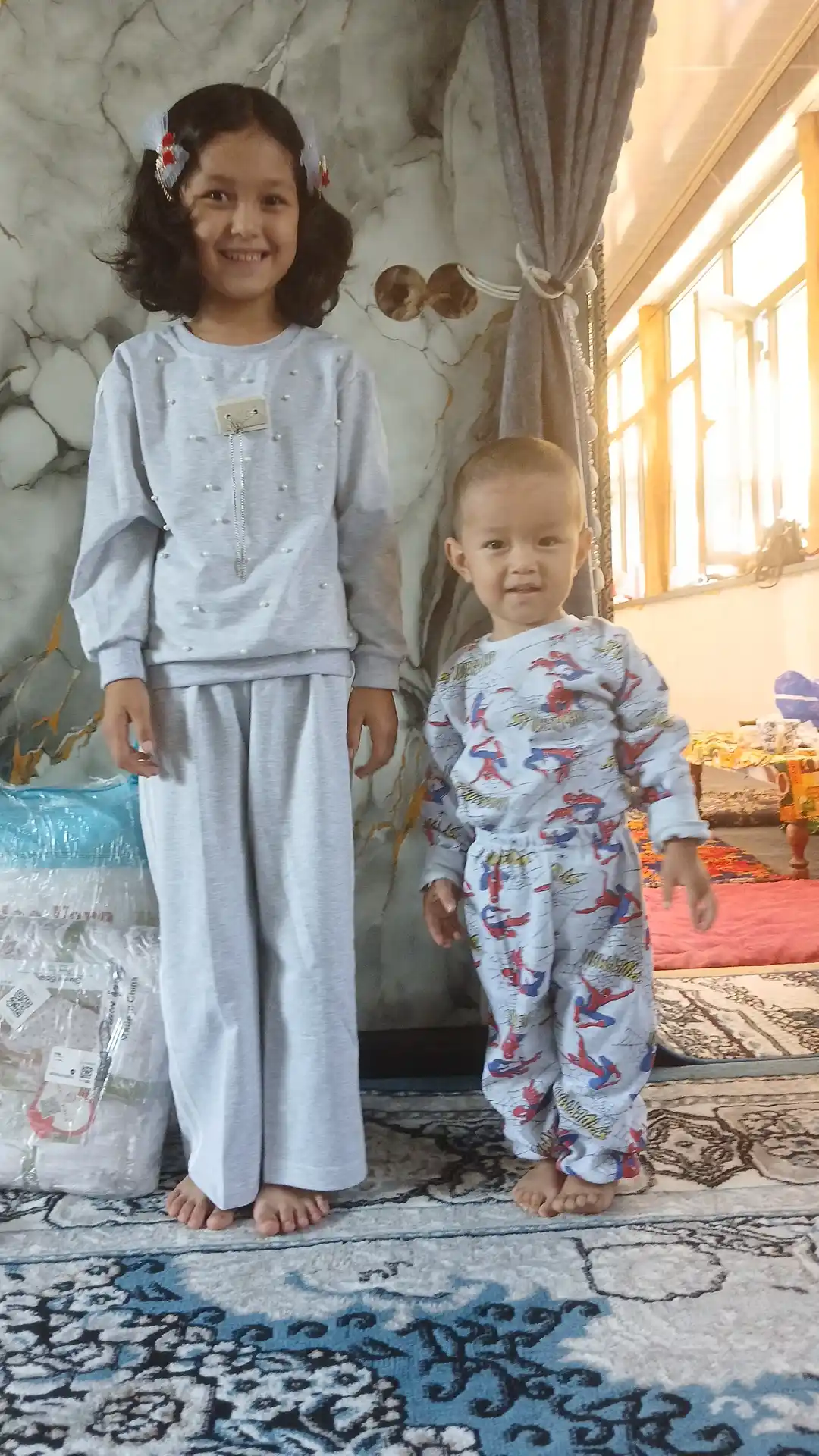 Современный комплект для девочек из 2 предметов, 5–7 лет