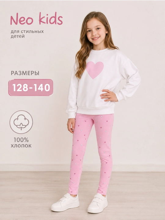 Qizlar losinasi, Neo, 100% paxta - 