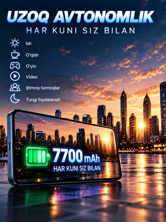 Смартфон HONOR X8e 6 256 ГБ 120 Гц 108 МП 7700 мАч
