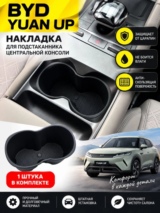 Накладка в подстаканник для BYD Yuan Up
