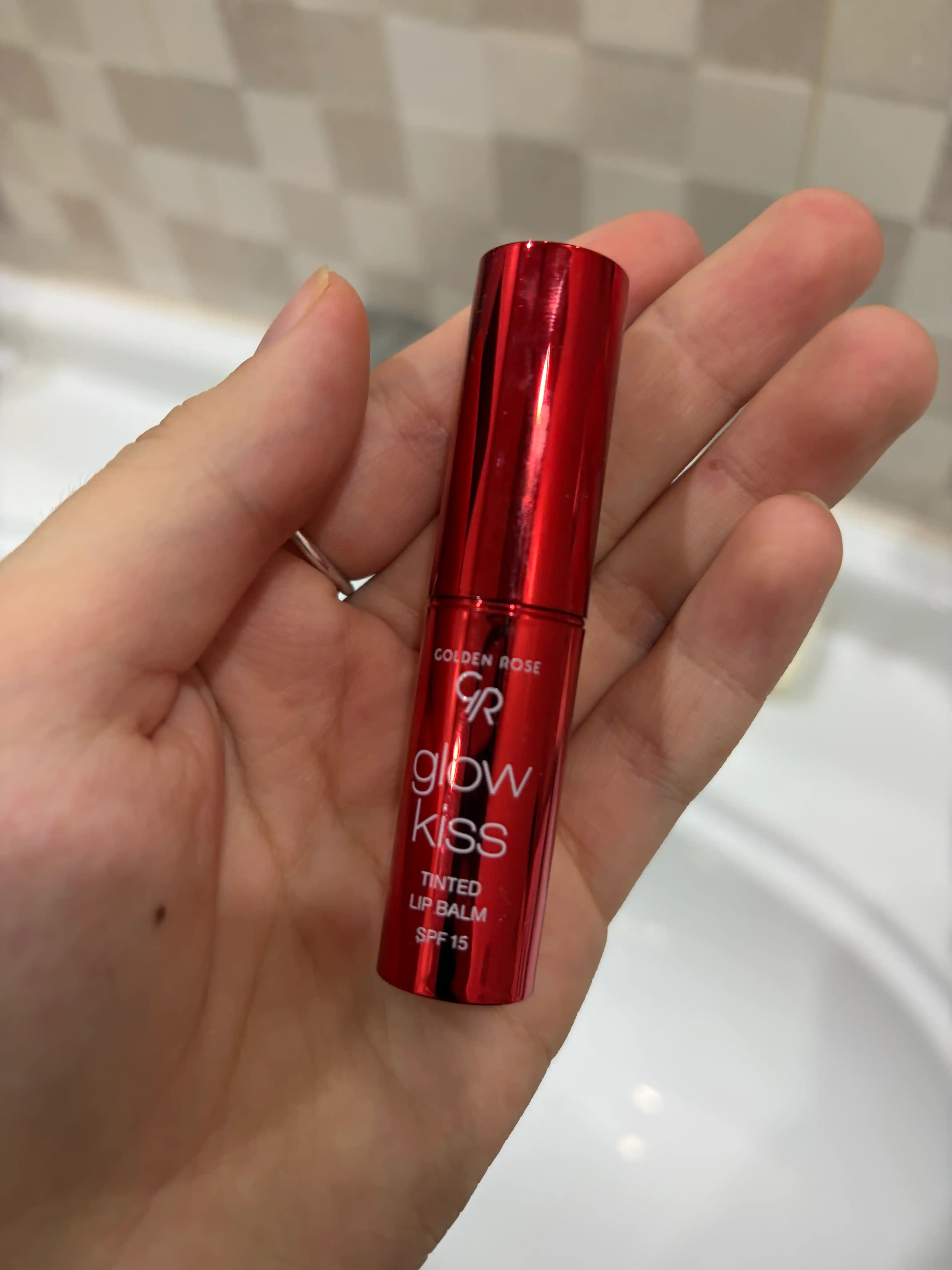 Тинт-бальзам Golden Rose GLOW KISS TINTED LIP BALM