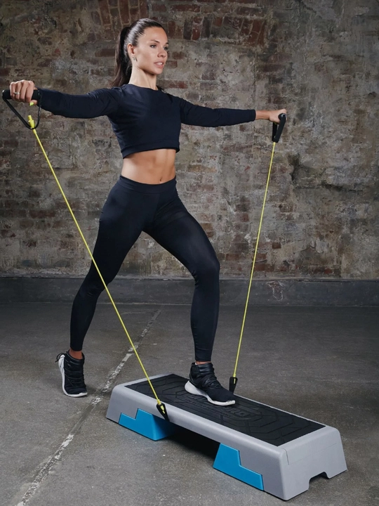 Степ-платформа с регулируемой высотой LIVEPRO Aerobic Fitness Step