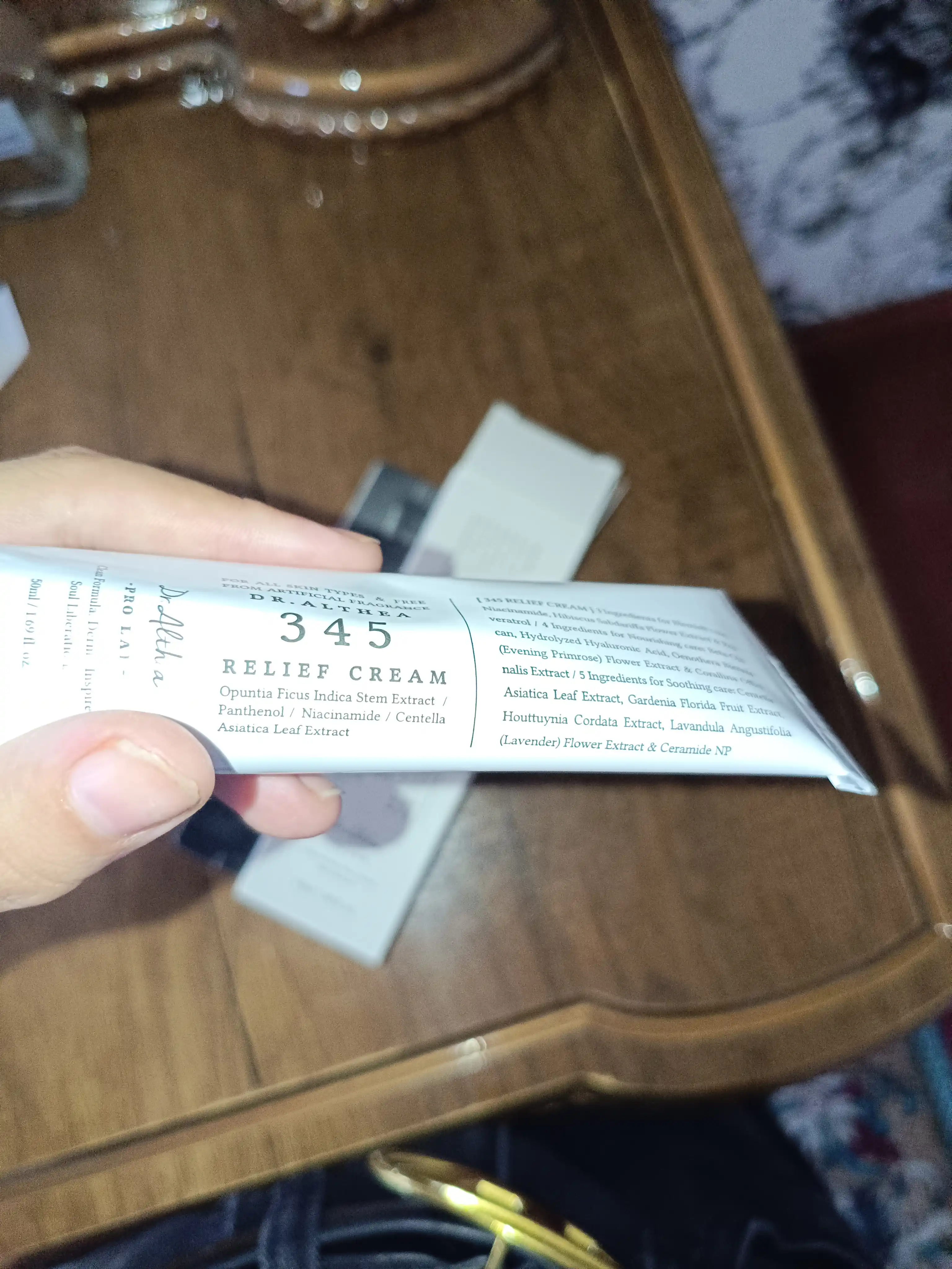 Успокаивающий крем с ресвератролом Dr. Altheeea 345 Relief Cream, 50 мл