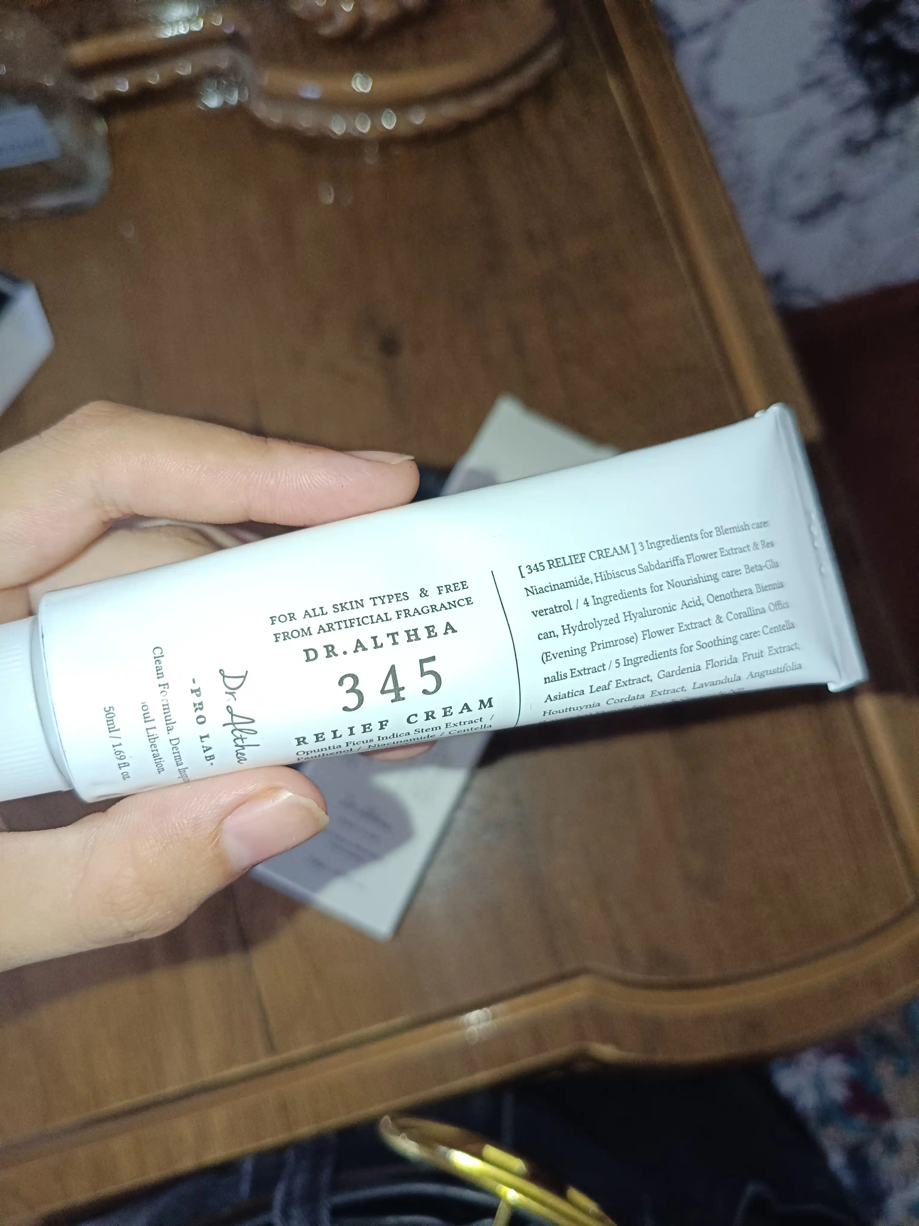 Успокаивающий крем с ресвератролом Dr. Altheeea 345 Relief Cream, 50 мл