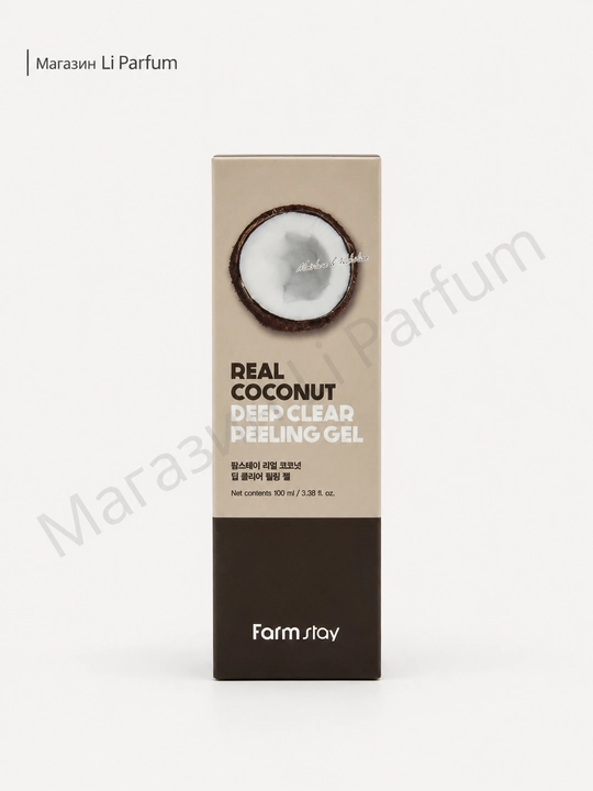 Terini yumshoq va chuqur tozalash uchun Farm Stay Deep Clear Peeling Gel piling geli 100ml - 
