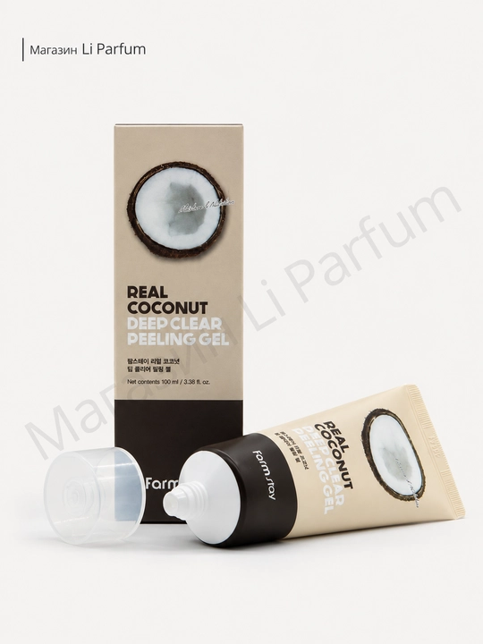 Гель-пилинг для мягкого и глубокого очищения кожи Farm Stay Deep Clear Peeling Gel 100 мл