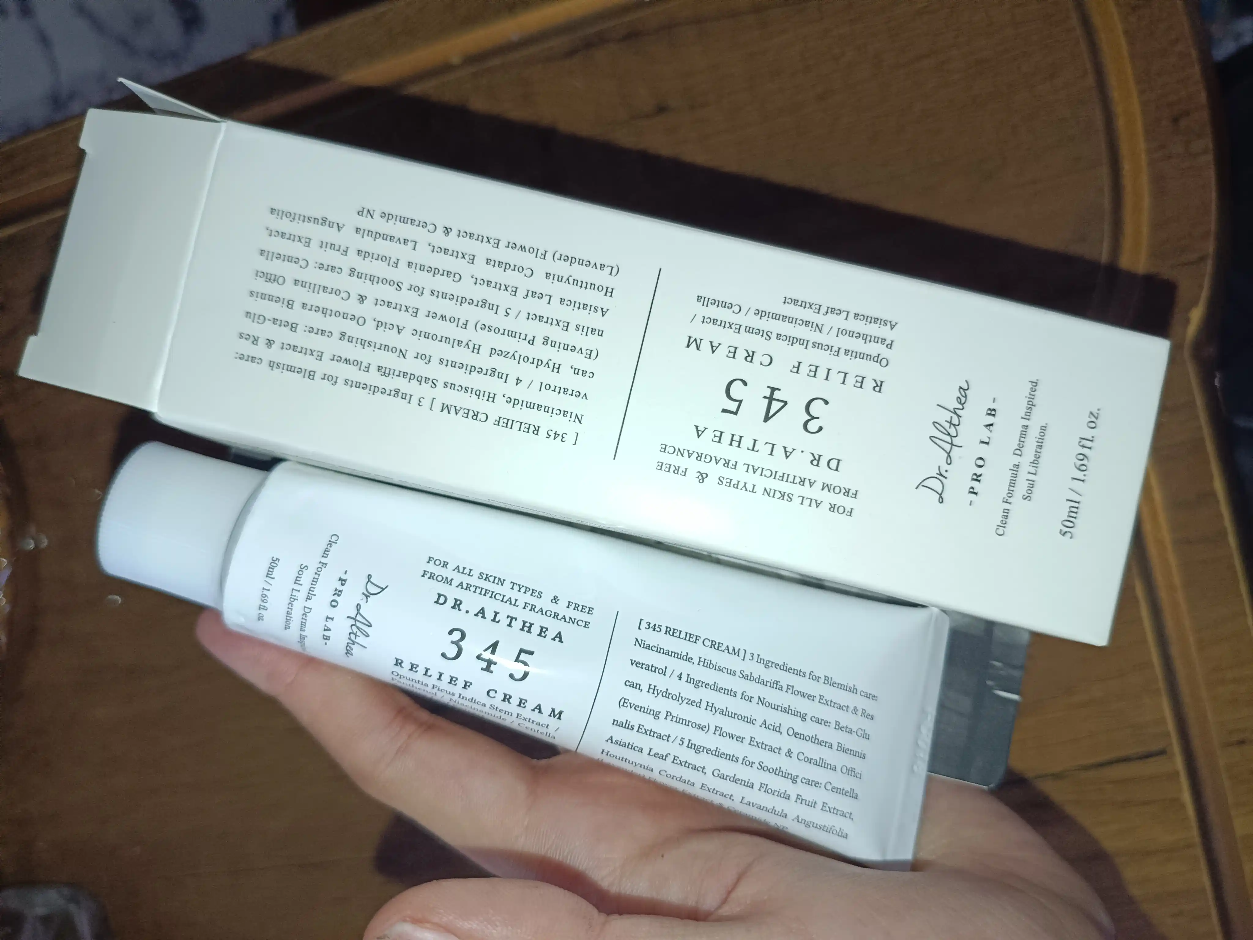 Успокаивающий крем с ресвератролом Dr. Altheeea 345 Relief Cream, 50 мл