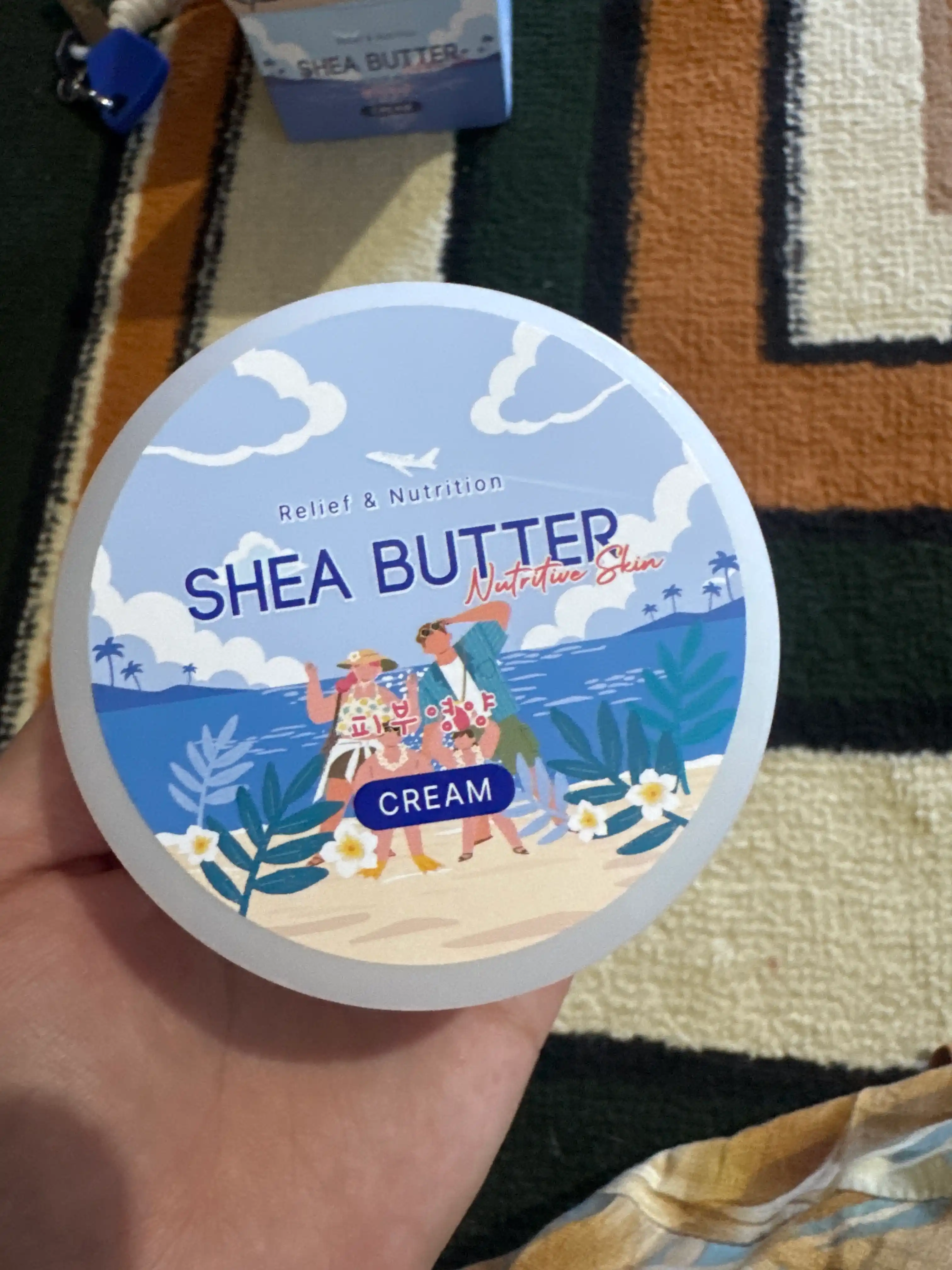 SHEA BUTTER RELIEF & NUTRITION namlantiruvchi, tetiklashtiruvchi kremi, 100 ml