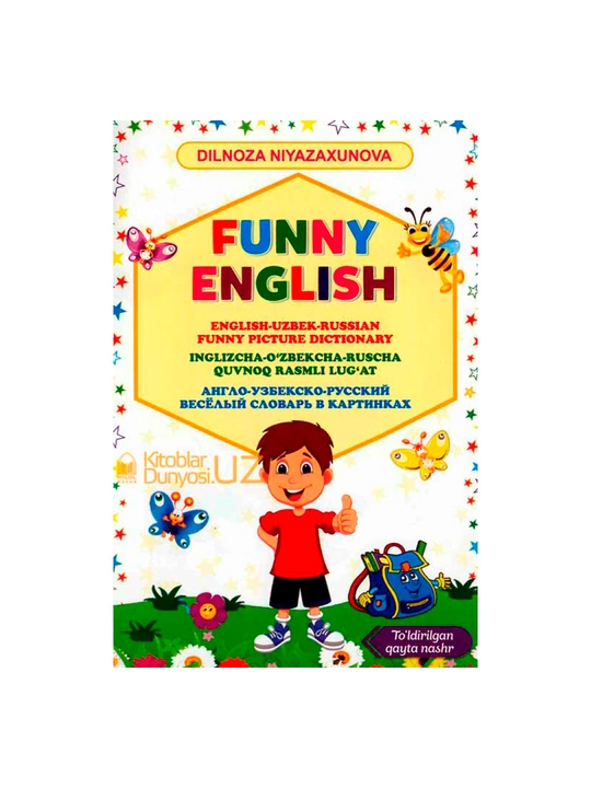 Funny english  quvnoq rasmli lug'at - 