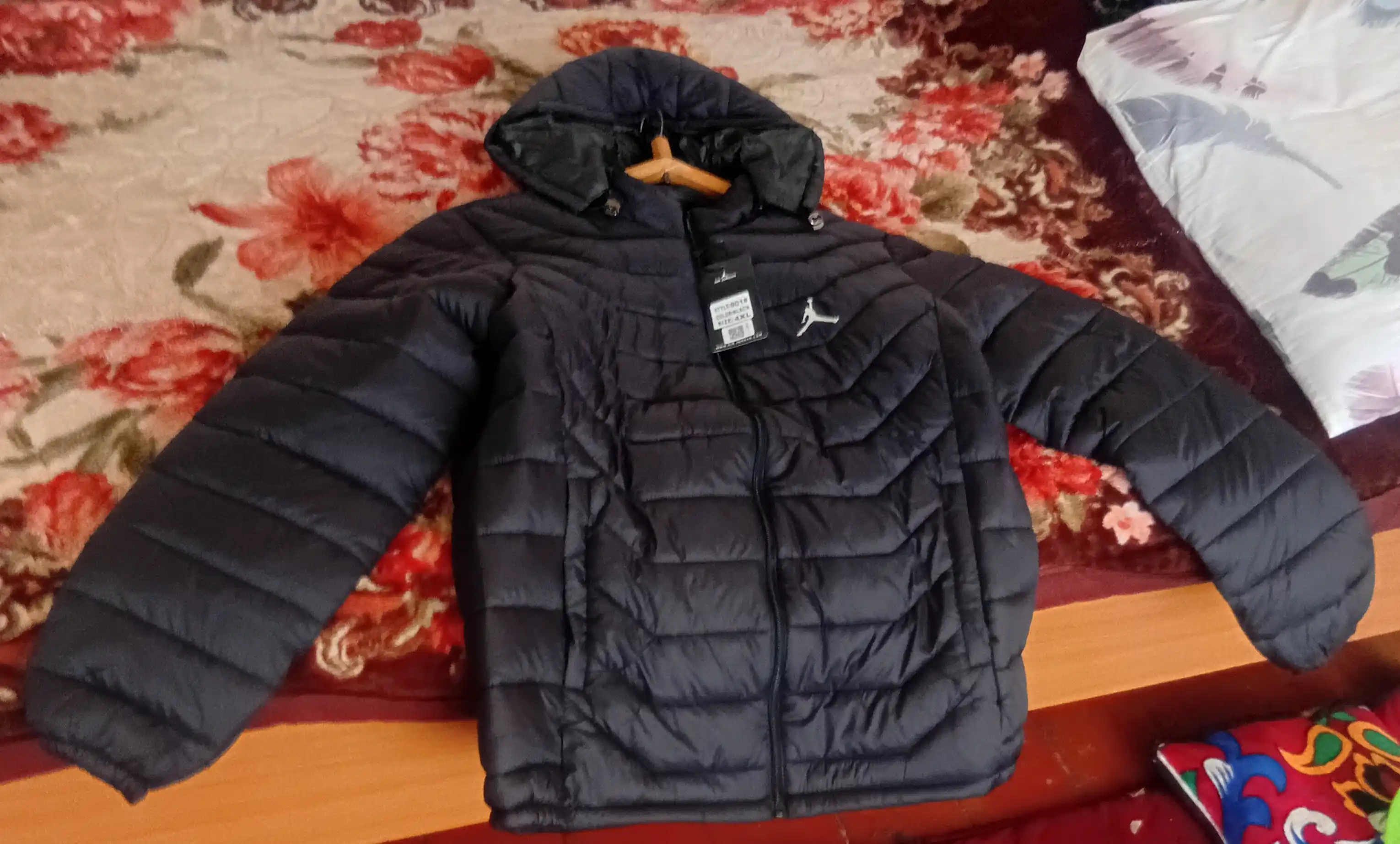 Куртка мужская, в стиле Jordan, размер 3XL, 4XL, 5XL, 6XL