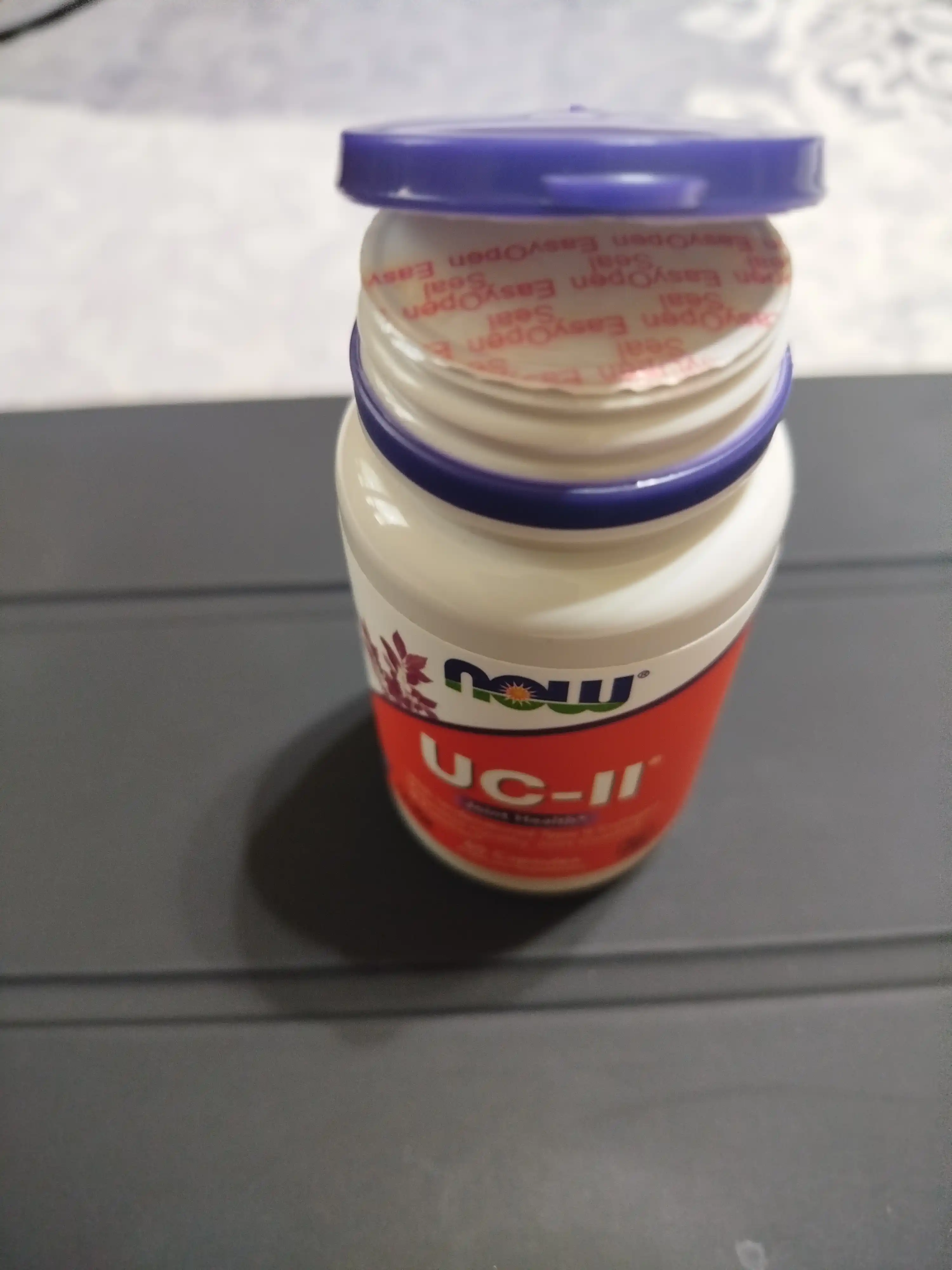 NOW Foods UC-II kollageni, bo‘g‘imlar salomatligi uchun, 40 mg, 60 kapsula