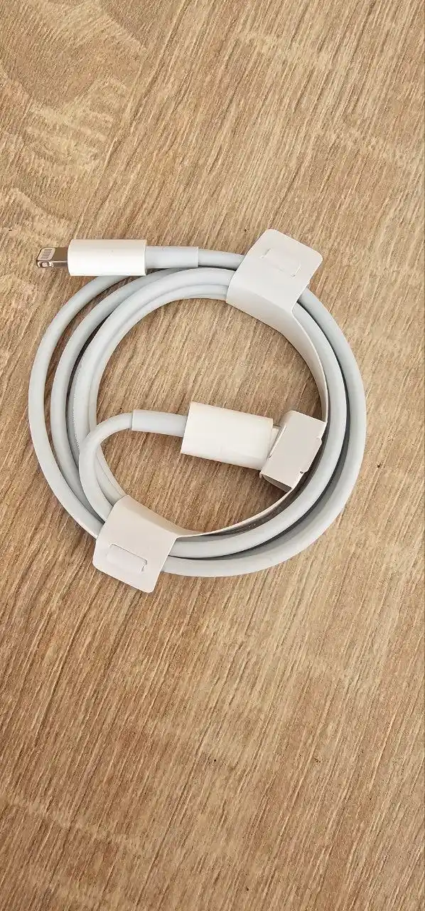 Кабель (ОРГ) Type-C — Lightning для iPhone X/ 11/ 12/ 13/ 14, 1м, быстрая зарядка