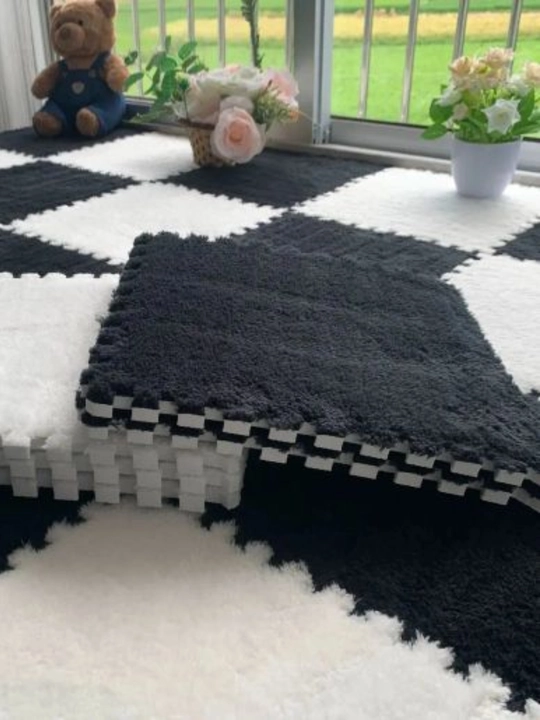 Modulli puzzle gilamcha, biriktiriladigan pol qoplamasi