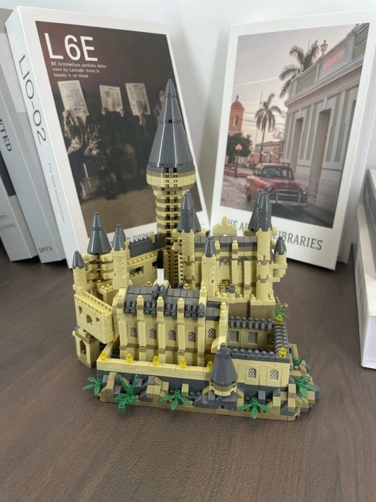 3D LEGO konstruktor HOGVARTS qasri, Garri Potter, bolalar uchun sovg'a, lego