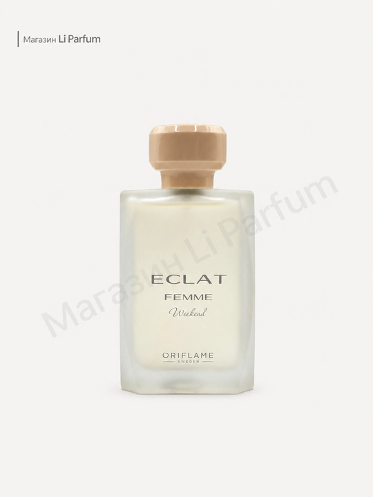 Xushbo'ylangan suv Eclat Femme Weekend Oriflame gulga oid mevaga oid barqaror hid 50 ml