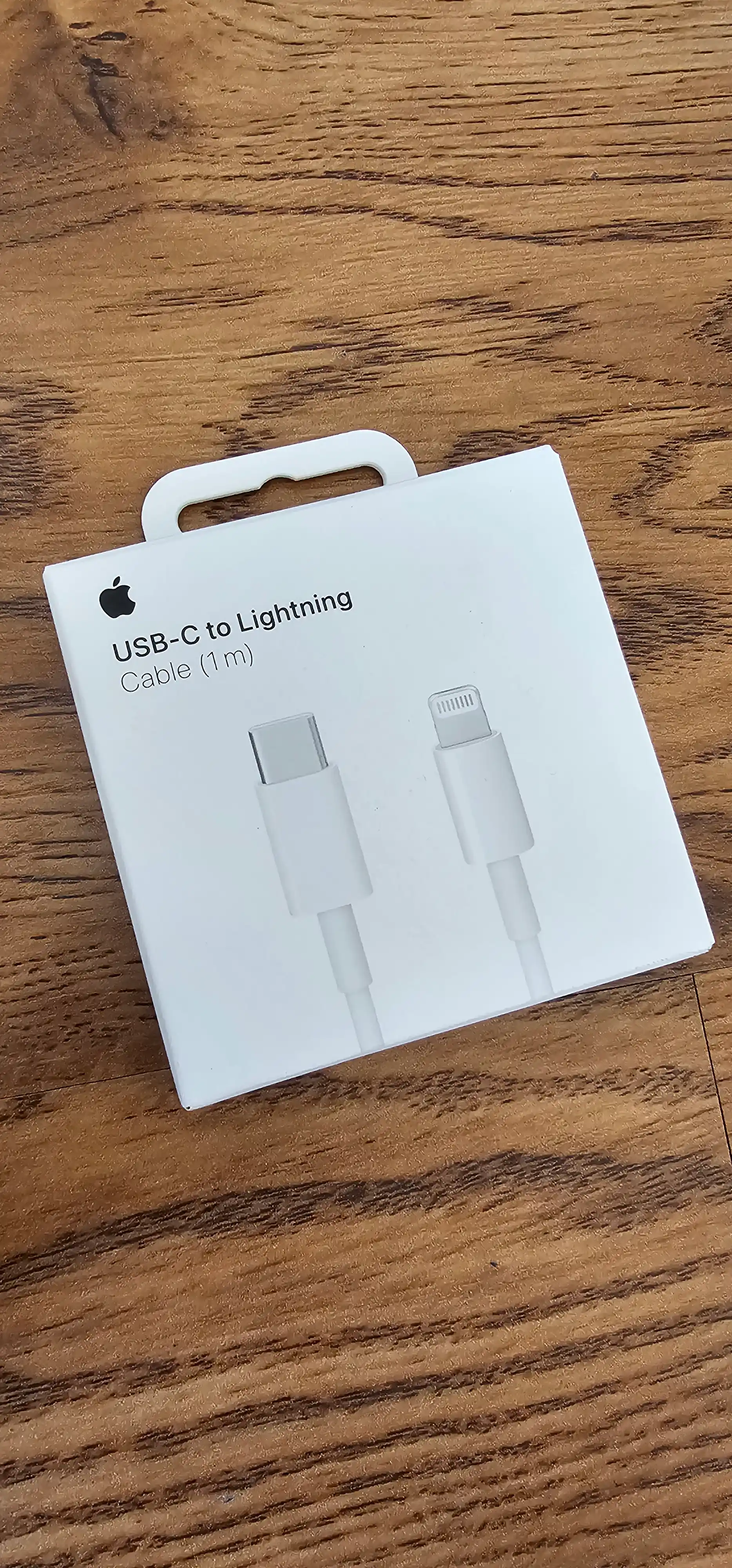 Кабель (ОРГ) Type-C — Lightning для iPhone X/ 11/ 12/ 13/ 14, 1м, быстрая зарядка