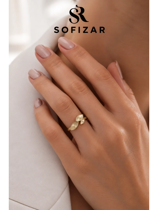 Sofizar ayollar oltin uzugi, 585 proba, art. 182001840