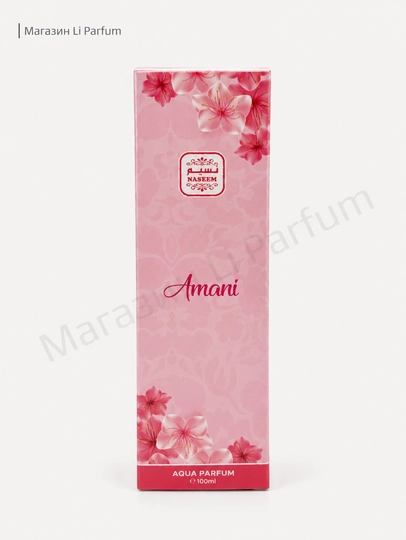 Parfyumlangan suv Amani Lamsa Bushra Naseem Dubai, 100 ml - 
