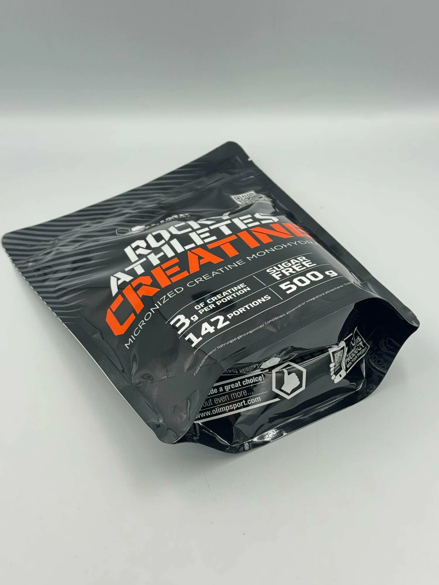 Olimp Rocky Athlete Creatine 500 г — креатин для спортсменов и людей