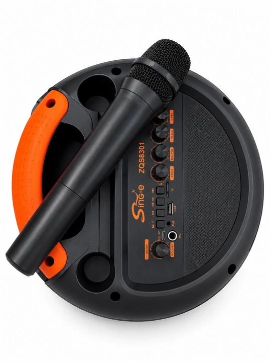 Bluetooth ZQS 8301 — 8308-большая музыкальная колонка, беспроводной микрофон