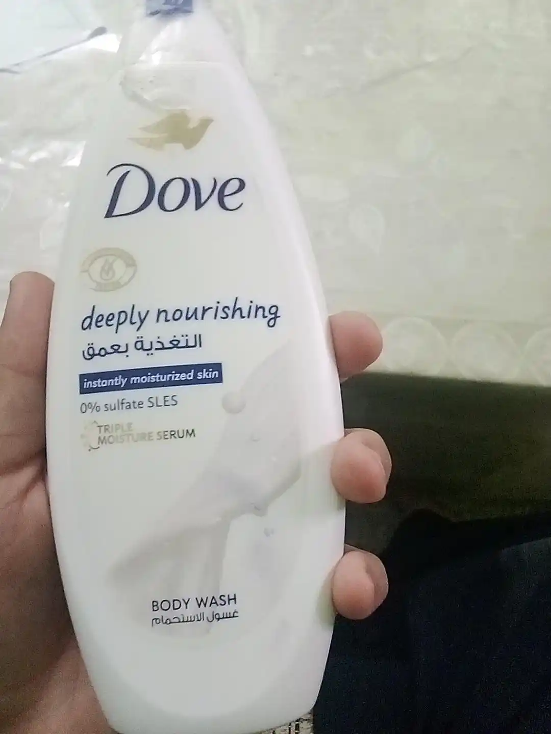 Гель для душа Dove BW Deeply Nourishing Dune, 250 мл