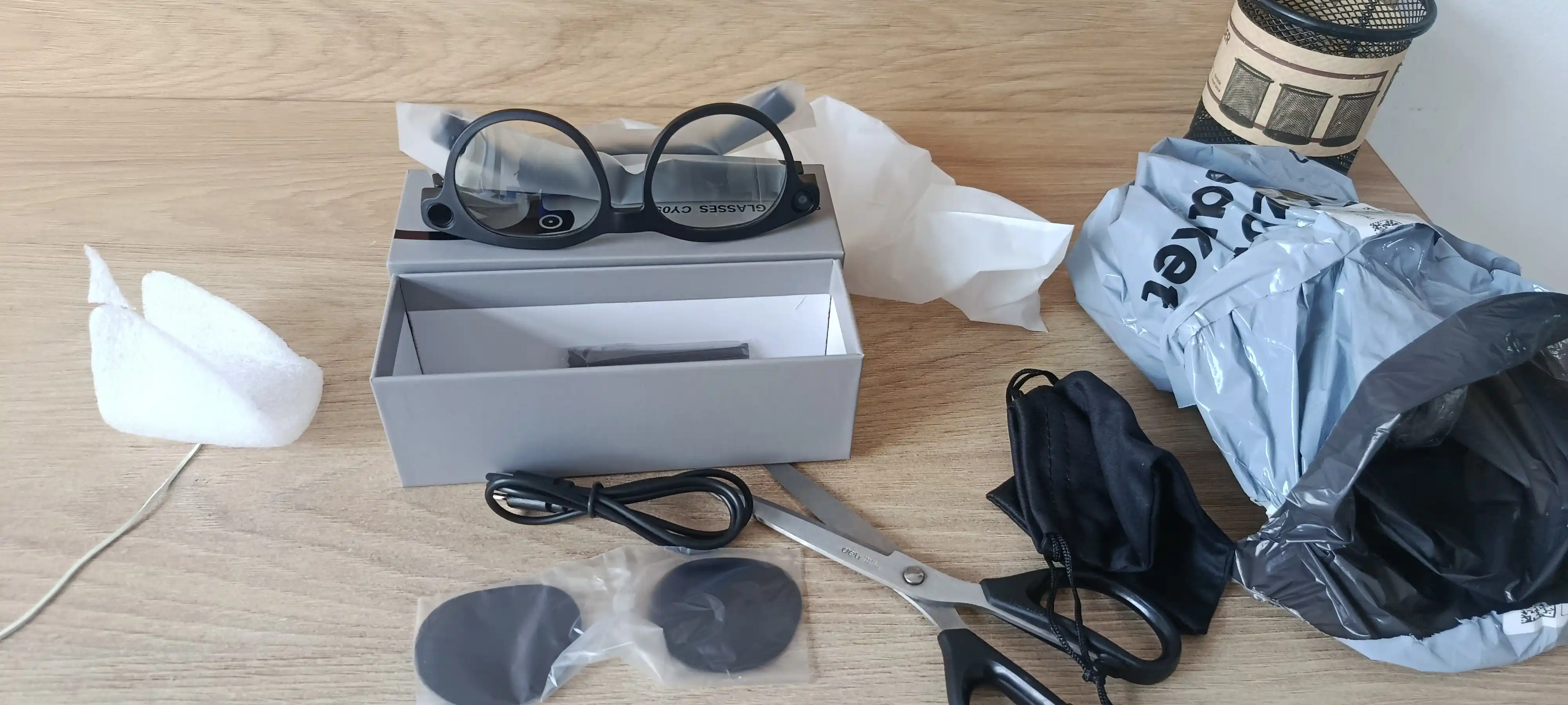 Kamera bilan smart ko‘zoynak - 1080P · 8 MP, AI funksiyalari, CY05, smart ko‘zoynak