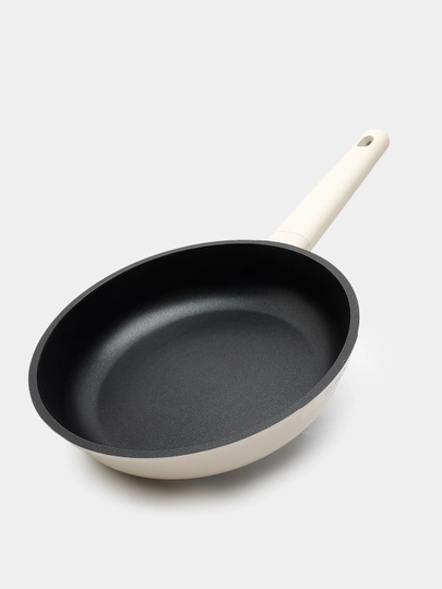 Cковородка гранитная с крышкой из стекла, с антипригарным покрытием, O.M.S 15019
