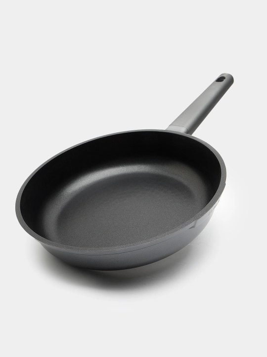 Cковородка гранитная с крышкой из стекла, с антипригарным покрытием, O.M.S 15019